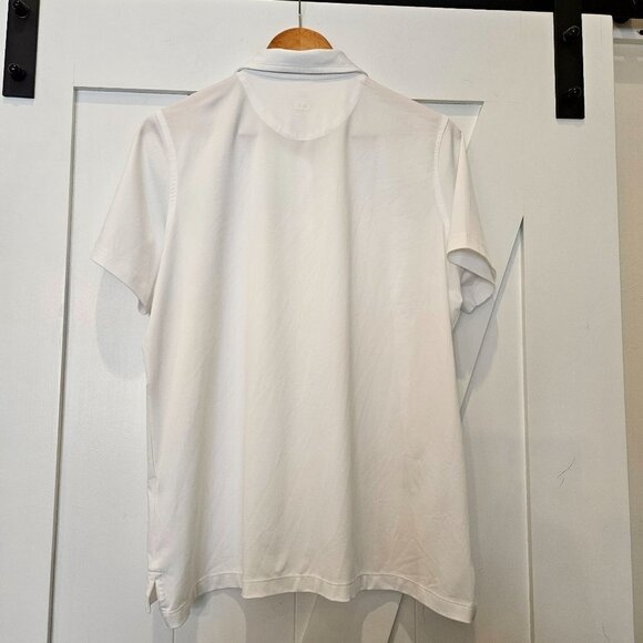 Peter Millar White Polo Shirt, E4 Wicking and 50+ UPF Women's XL - Picture 4 of 11
